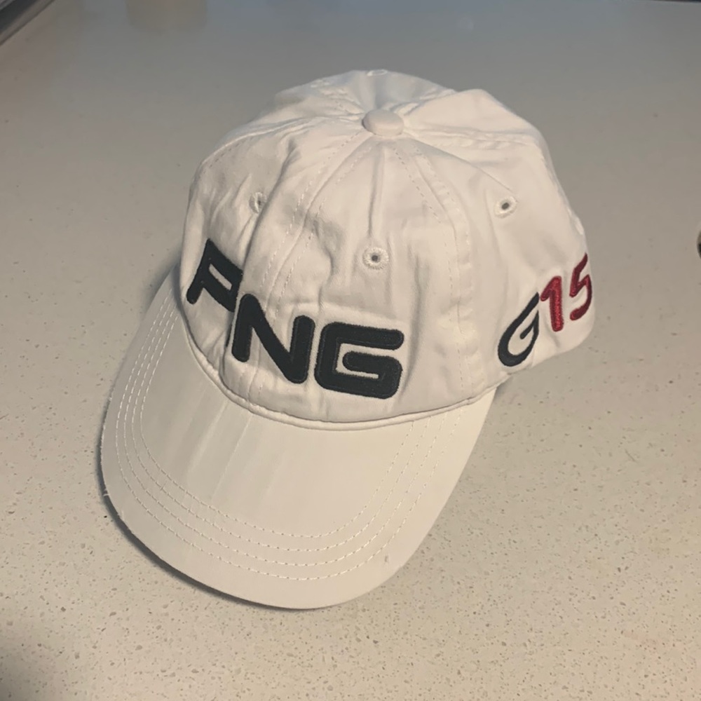 Ping white G15 cap